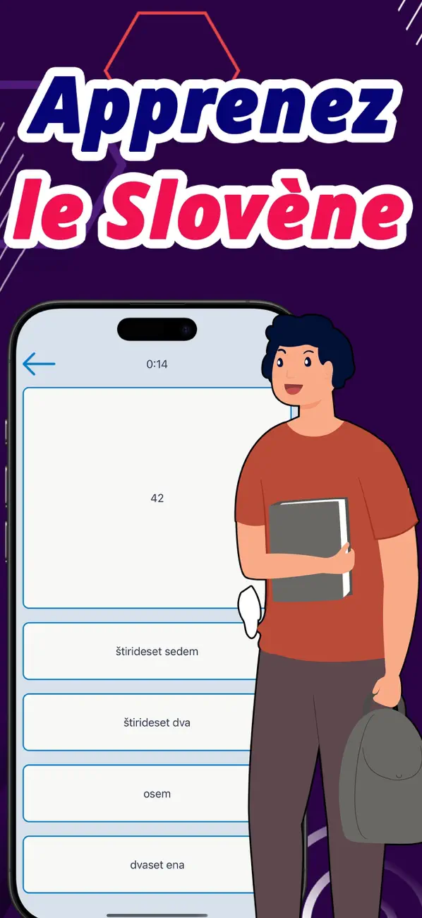 Screenshot #2 pour Chiffres en langue slovène
