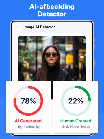 AI-inhoudsdetector, humanizer iPad screenshot 2
