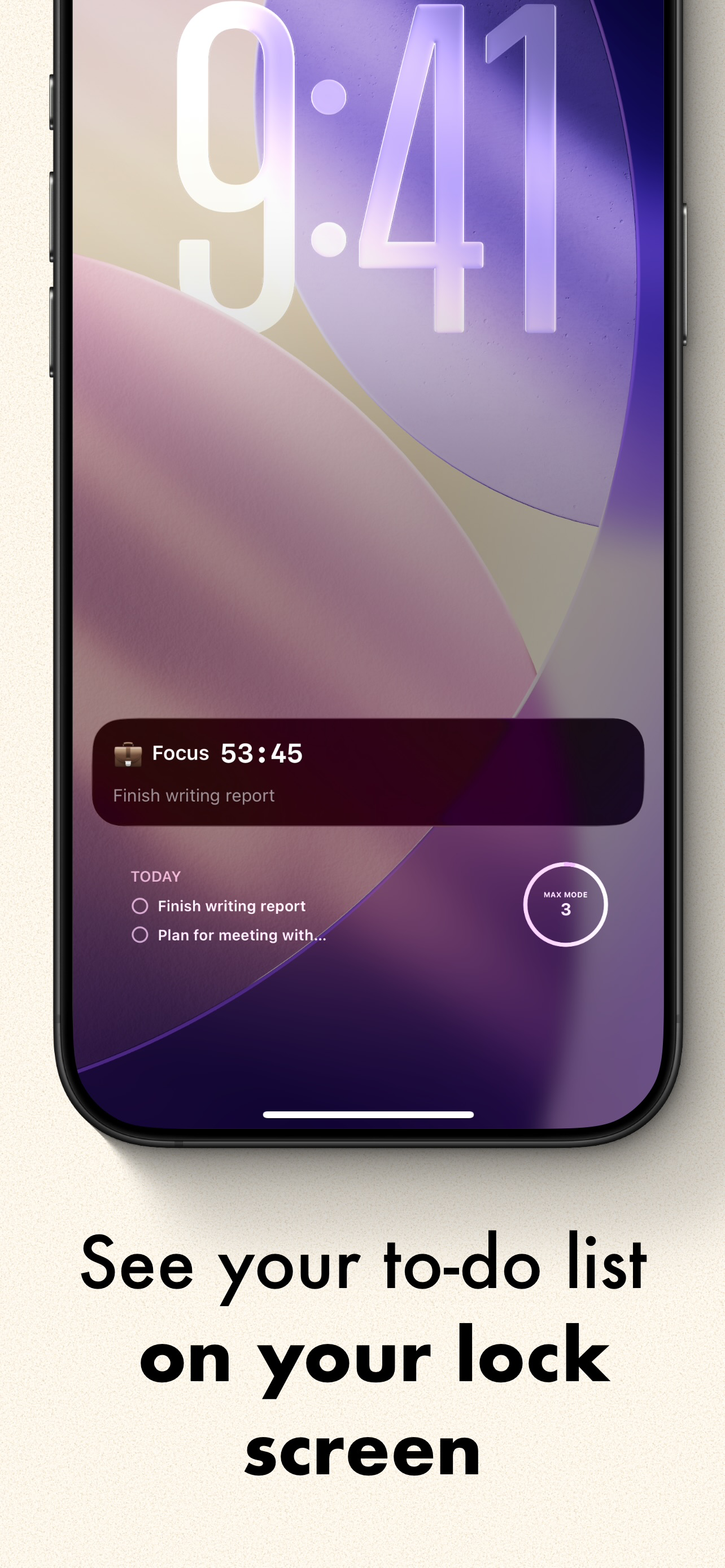 Max Mode: Screen Time & Focus