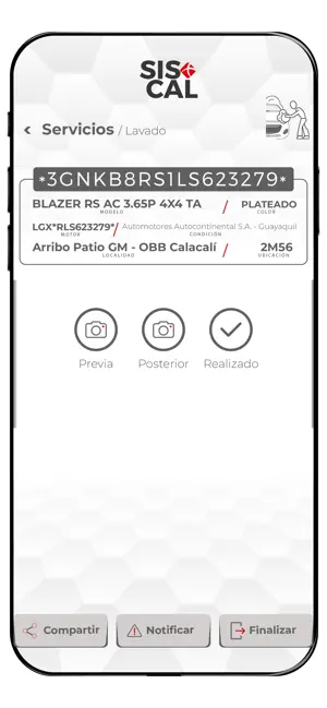 SISCAL+ screenshot 4