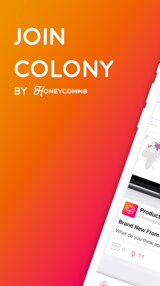 #1. Colony, by Honeycommb (iOS) By: Honeycommb LLC