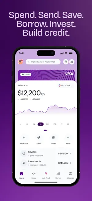 Kredete Send Spend Save Credit screenshot 1