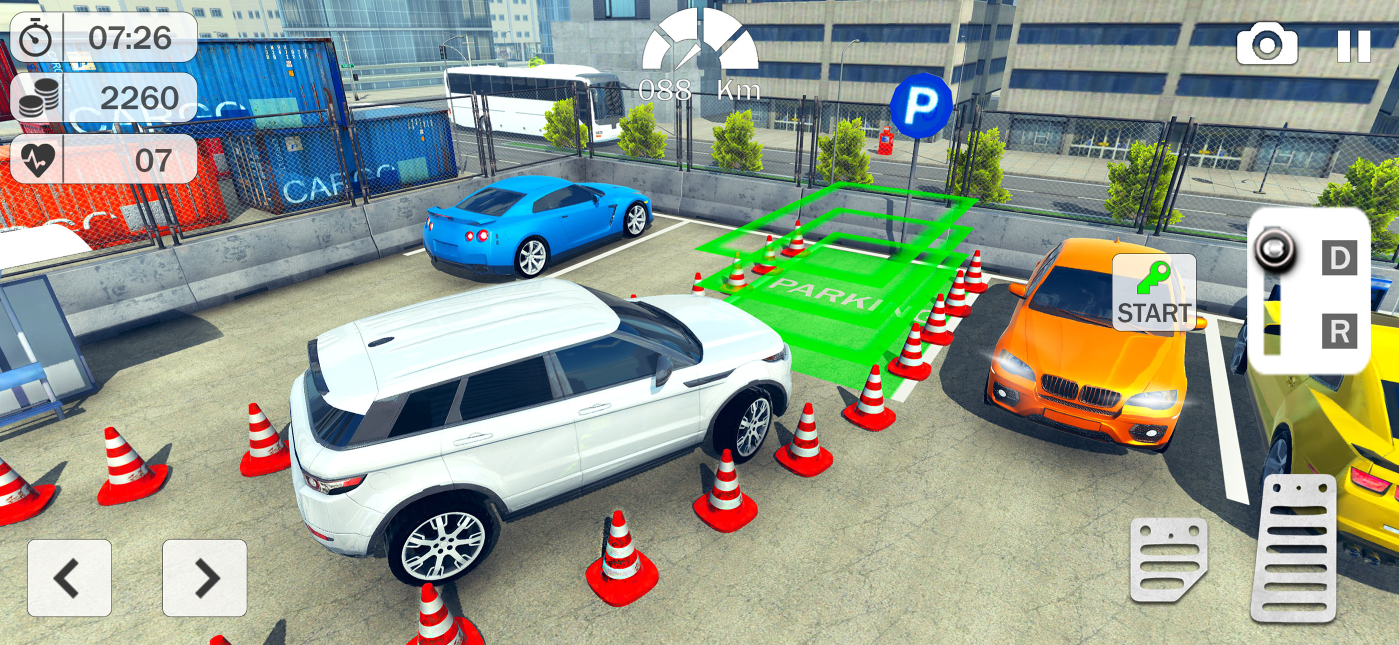 Prado Car Parking Driving Game
