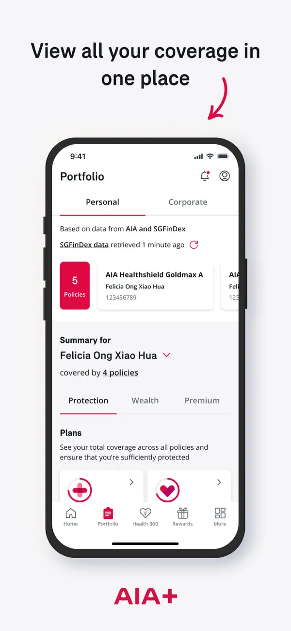 Screenshot #3 pour AIA+ Singapore