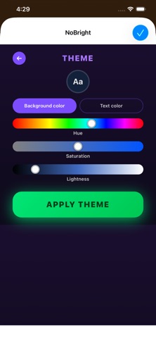 NoBright screenshot