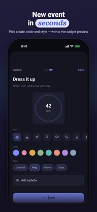 Countdown Widget: Yamim screenshot 4