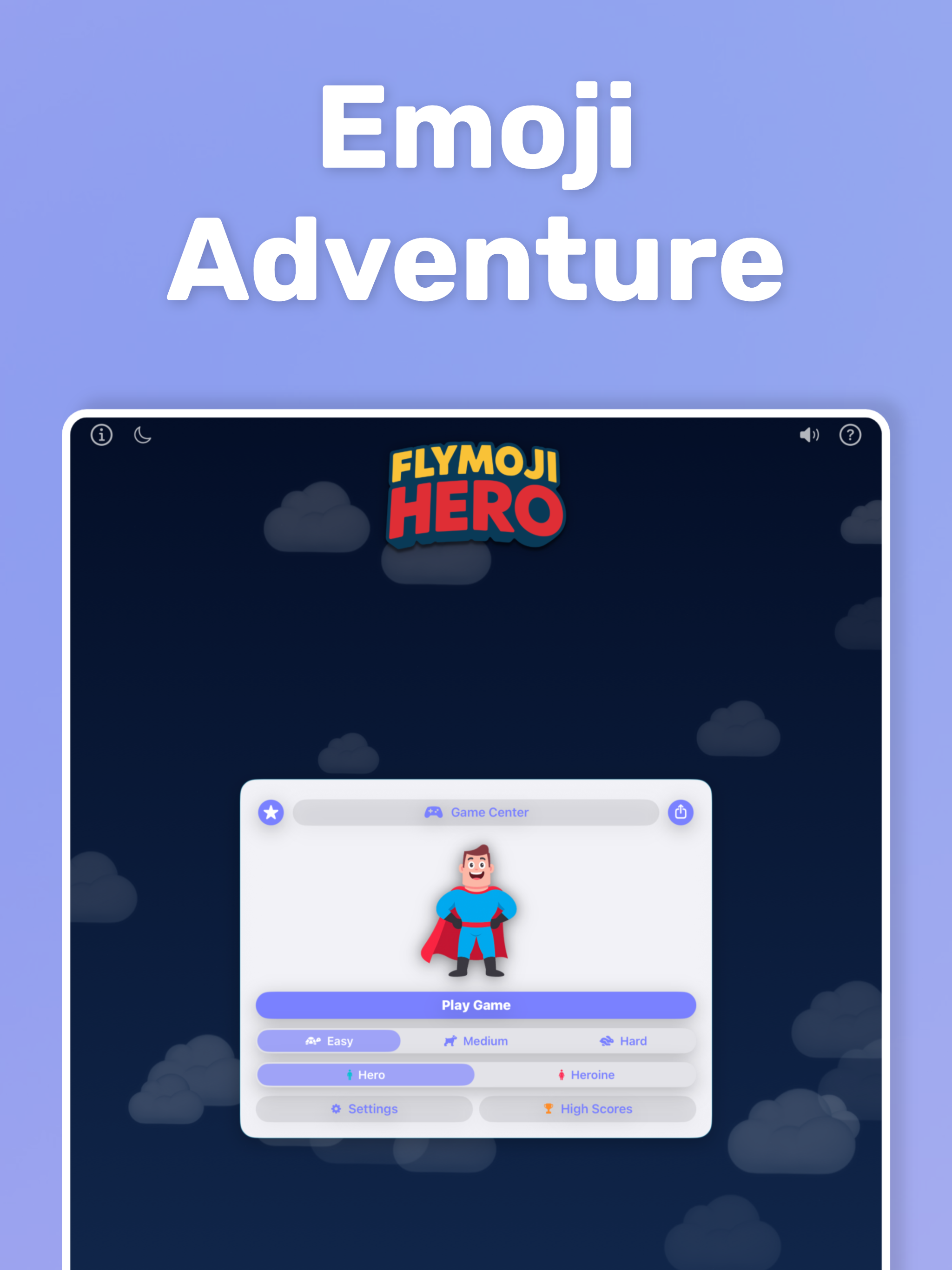 Flymoji Hero: Vertical Arcade