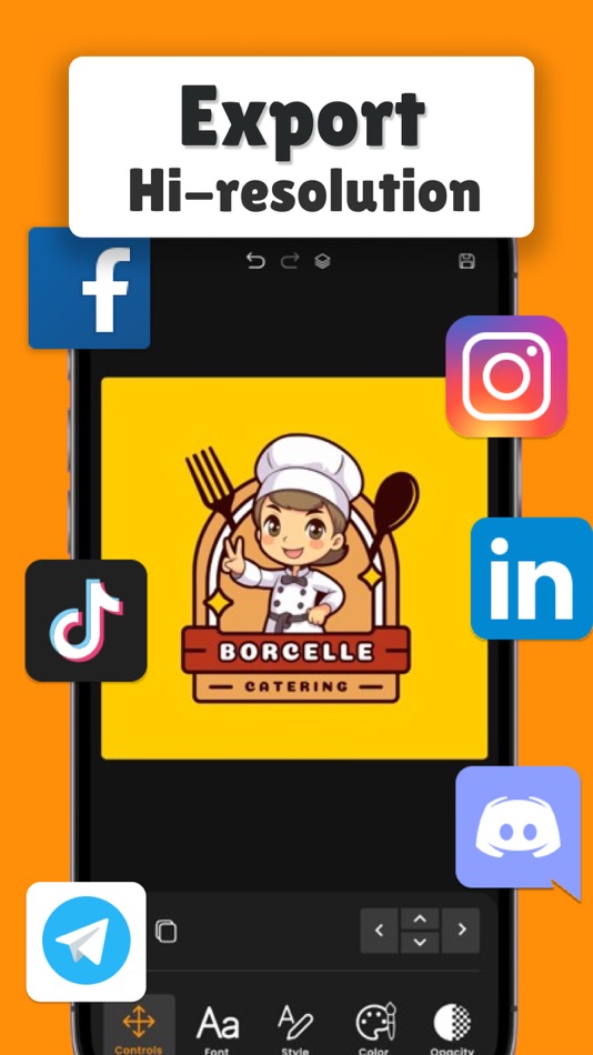 #5. Logo Maker · Flyer Maker (iOS) 来自: Darshan Patel
