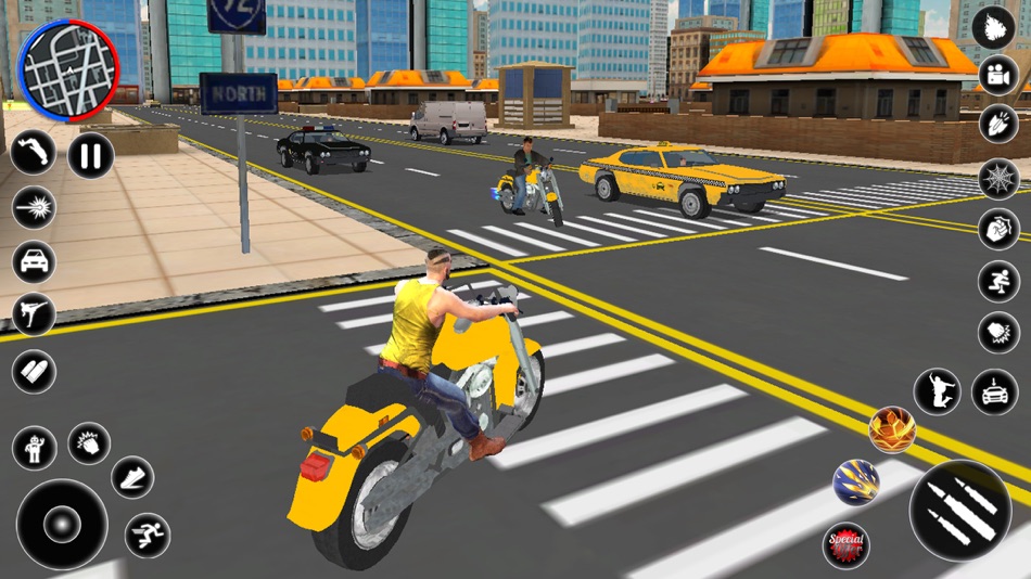 #2. GT Gangster Super Fighter Game (iOS) โดย: HUSNAIN MUSHTAQ MALIK
