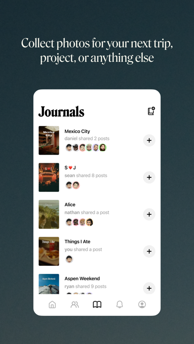 Retro - Social Photo Journal Screenshot