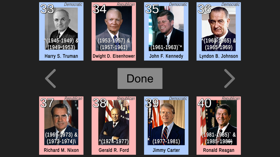 #10. POTUS in Order (iOS) 由: Siegal Works, LLC