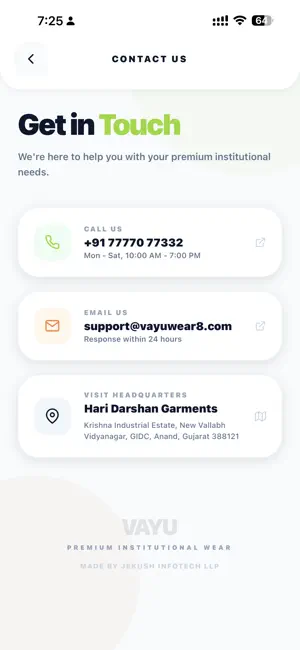 VayuWear screenshot 4