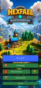 Hexfall Strategy screenshot