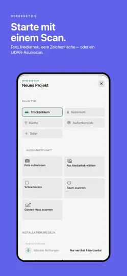 Screenshot von WireSketch - Elektroplaner auf dem iPhone 2