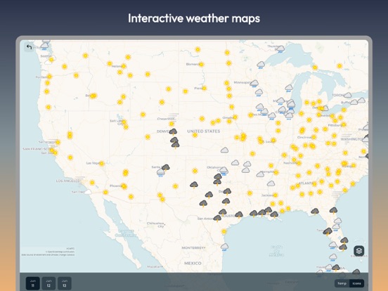 Gusty - weather dashboard iPad screenshot 8 - Weather app