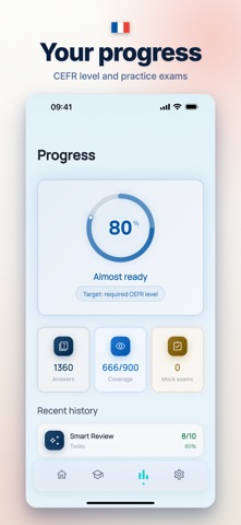 TCF IRN Prep: French B2 2026 iPhone screenshot