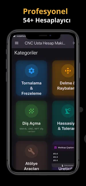 Cnc Usta Hesap Makinesi screenshot 3