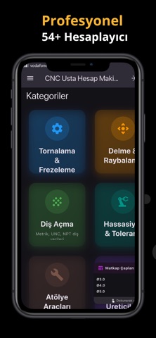 Cnc Usta Hesap Makinesi screenshot