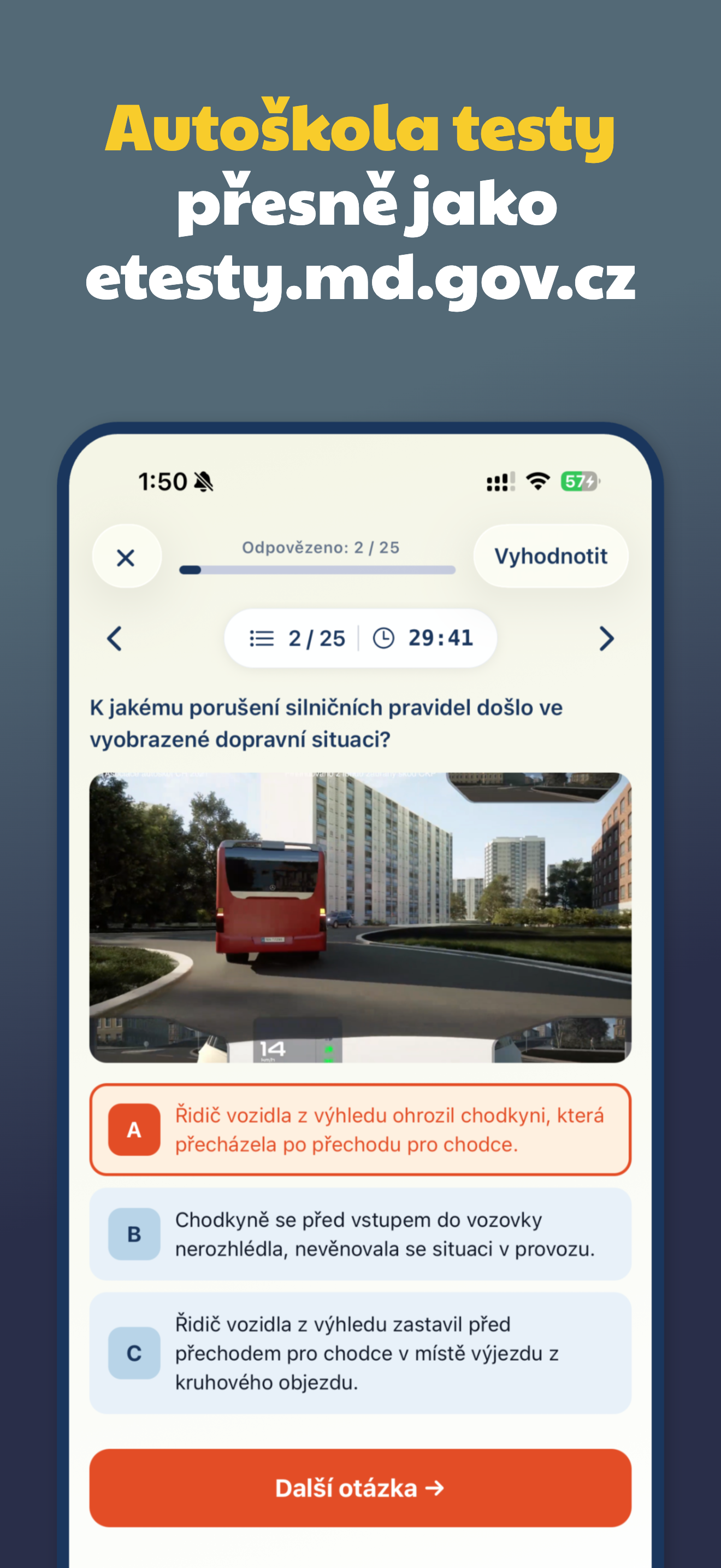 Autoškola: eTesty 2026