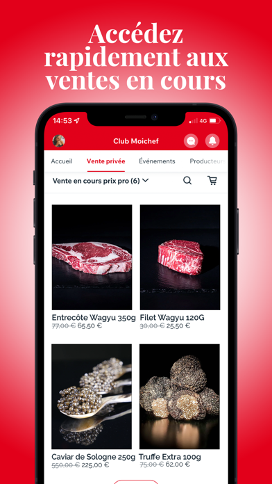 Screenshot 2 of Pépites Club App