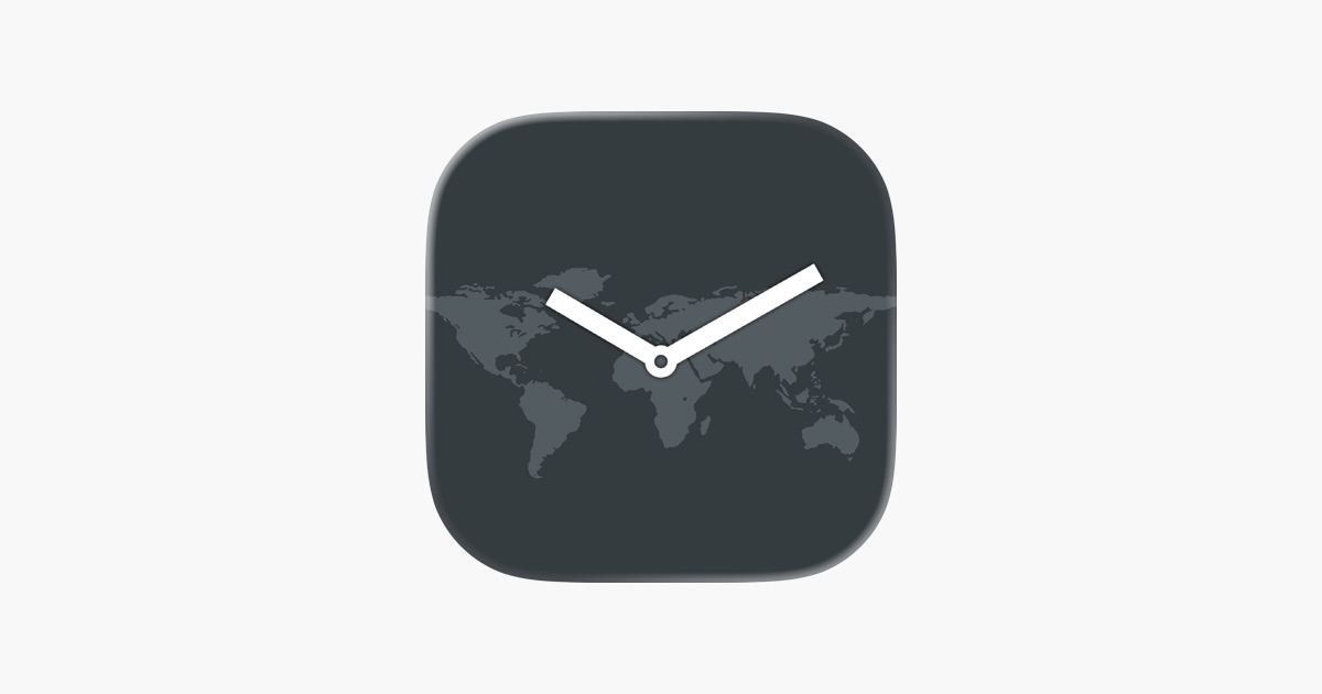 map:clock - 世界時計アプリ - App Store
