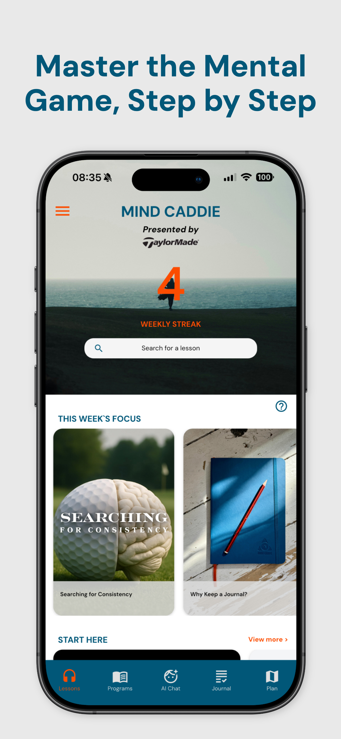 MIND CADDIE, Golf Mental Coach