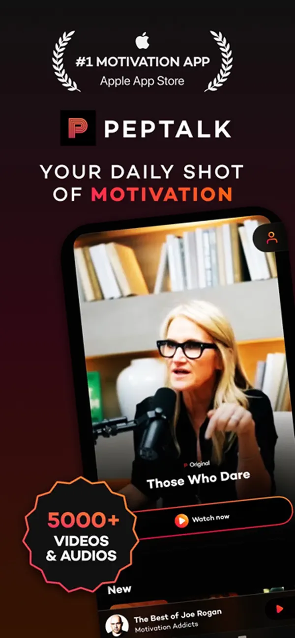 Screenshot #1 pour Peptalk Daily Motivation Coach