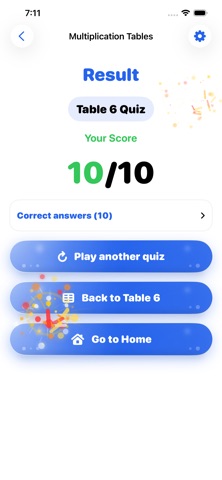 Multiplication Tables 1-100 Screenshot 6 of 8