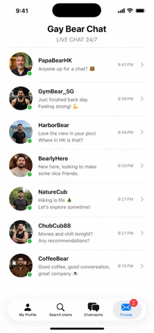 Gay Bear Chat Screenshot 4 of 8