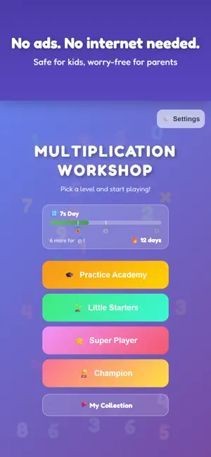 Multiplication Workshop screenshot 2