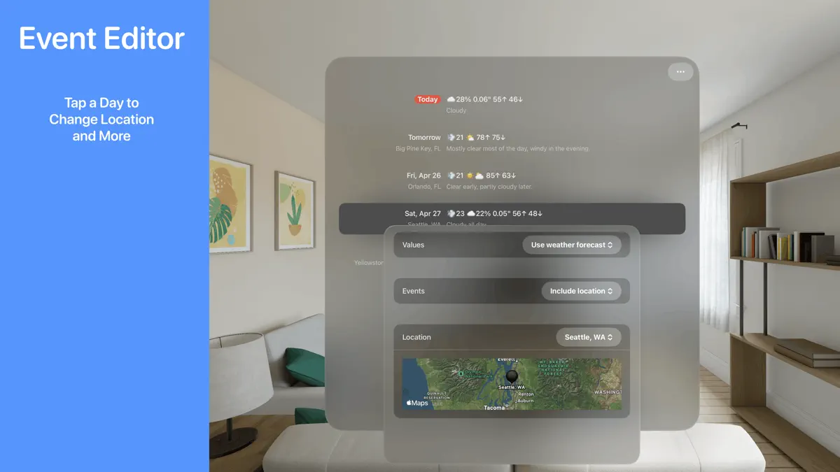 Weather Events - for Calendar screenshot 4
