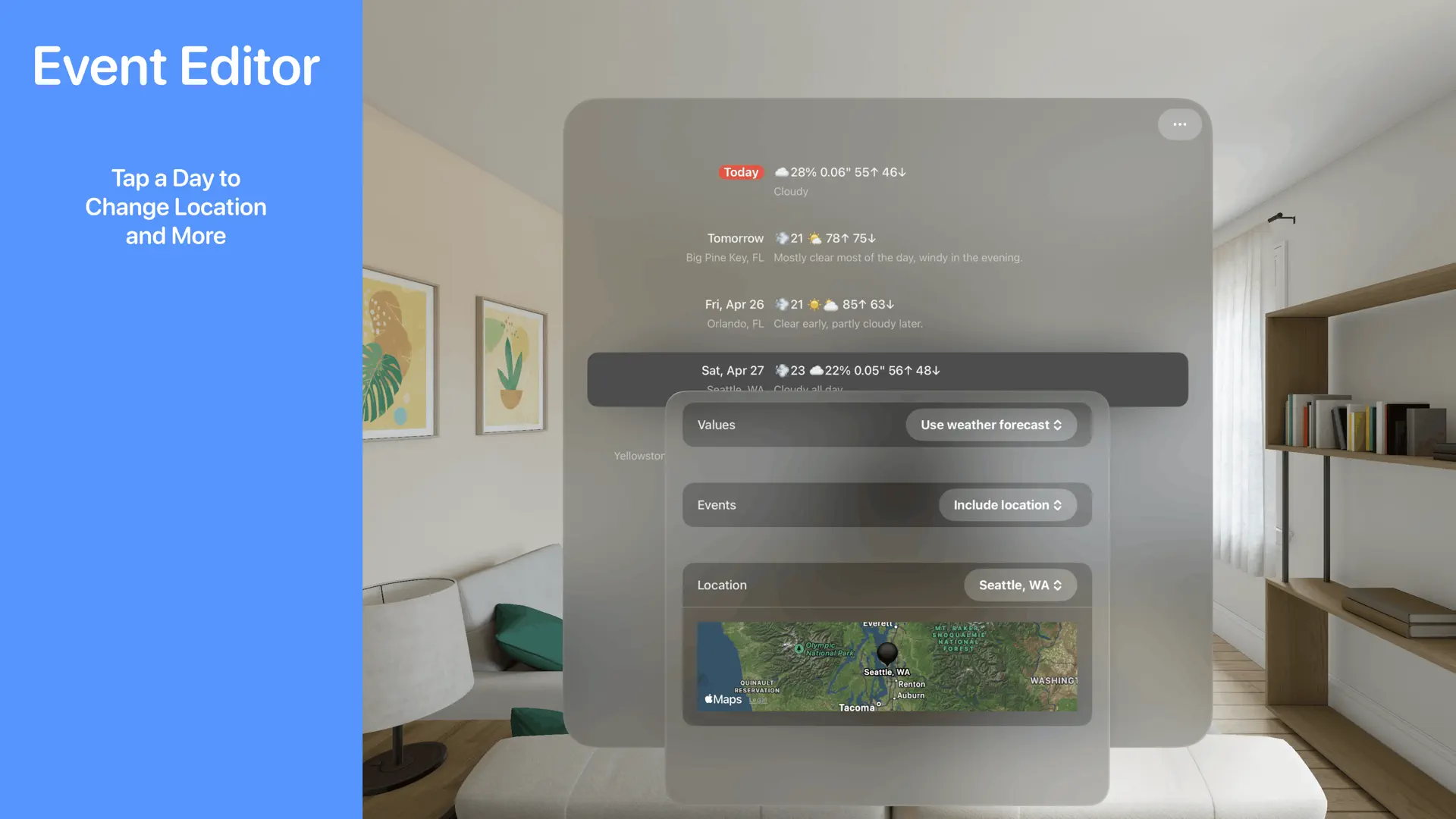 Weather Events - for Calendar screenshot 4