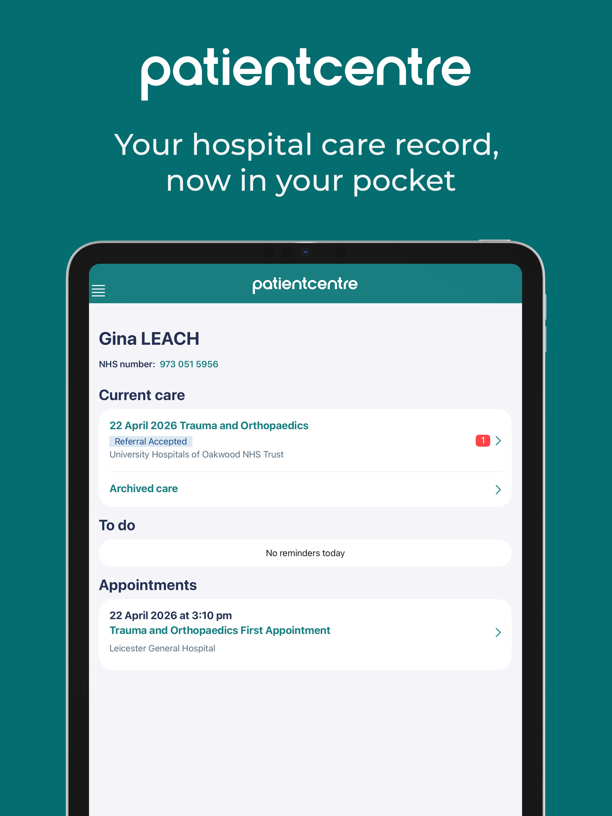 Patientcentre