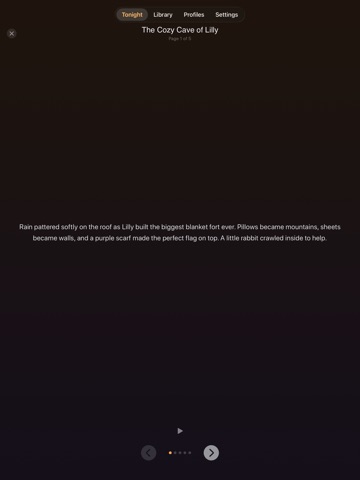 Noctales – AI Bedtime Stories iPad screenshot