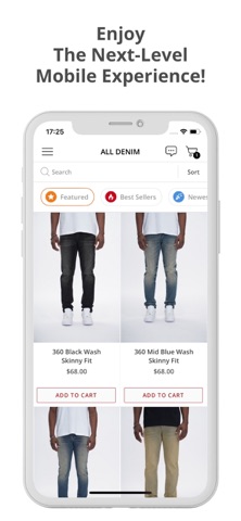 ANOM Denim Shop screenshot