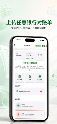 银行对账单转换器 screenshot