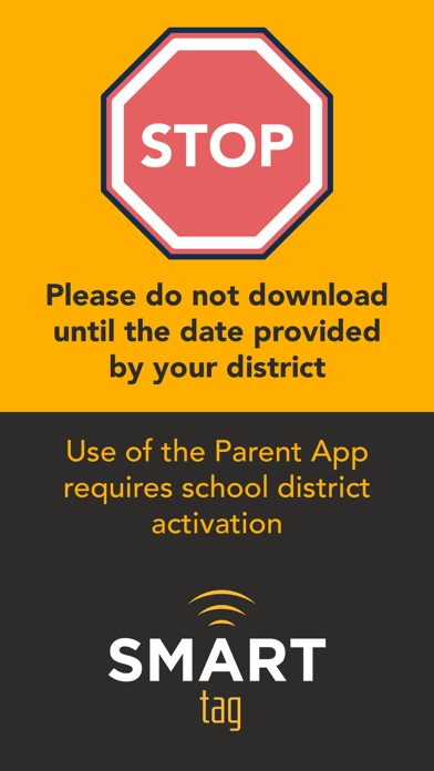 SMART tag™ Parent App Screenshot