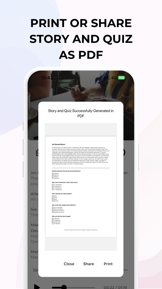 #7. Learn German: Listen and Read (iOS) Podle: Zhivko Gerasimov