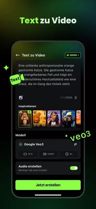 AI Catch: KI Video Generator screenshot 7 of 9