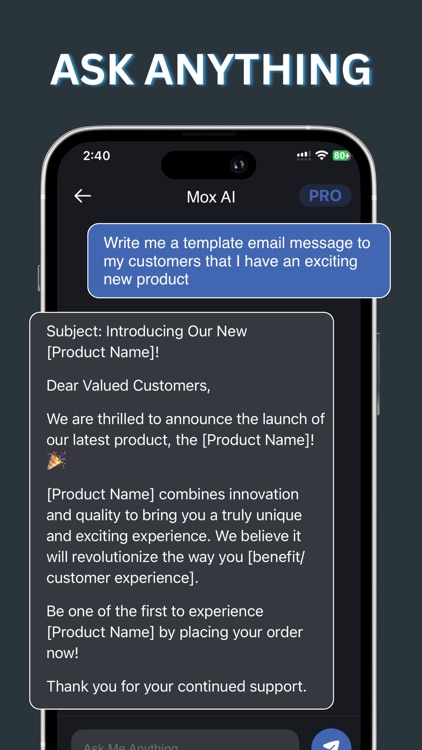 Mox AI - Built with Llama 3