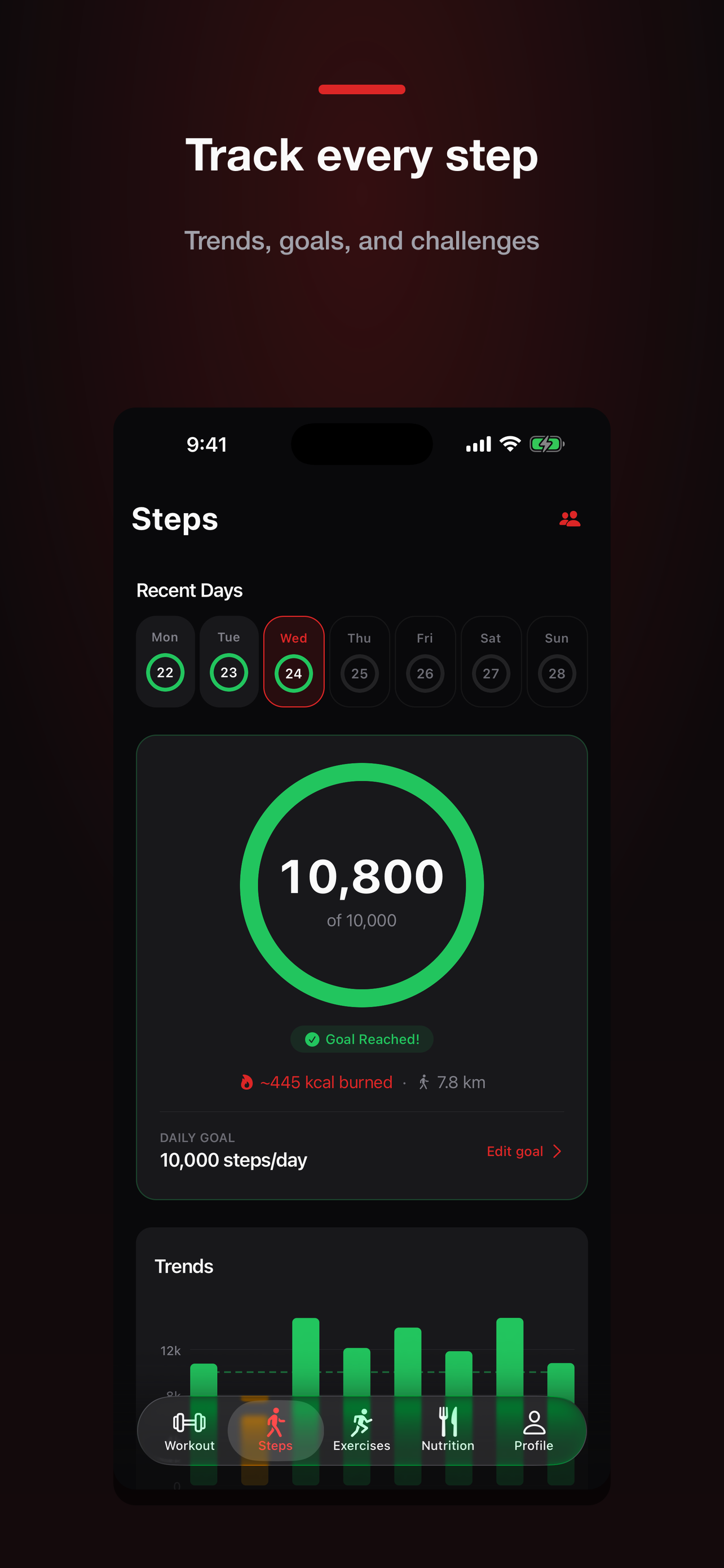 FitnessLi Workout & AI Calorie screenshot 9