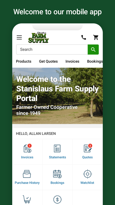 Valley Agronomics California Screenshot