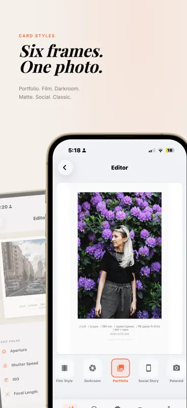 Super Shot: EXIF Photo Frame screenshot 3 of 5