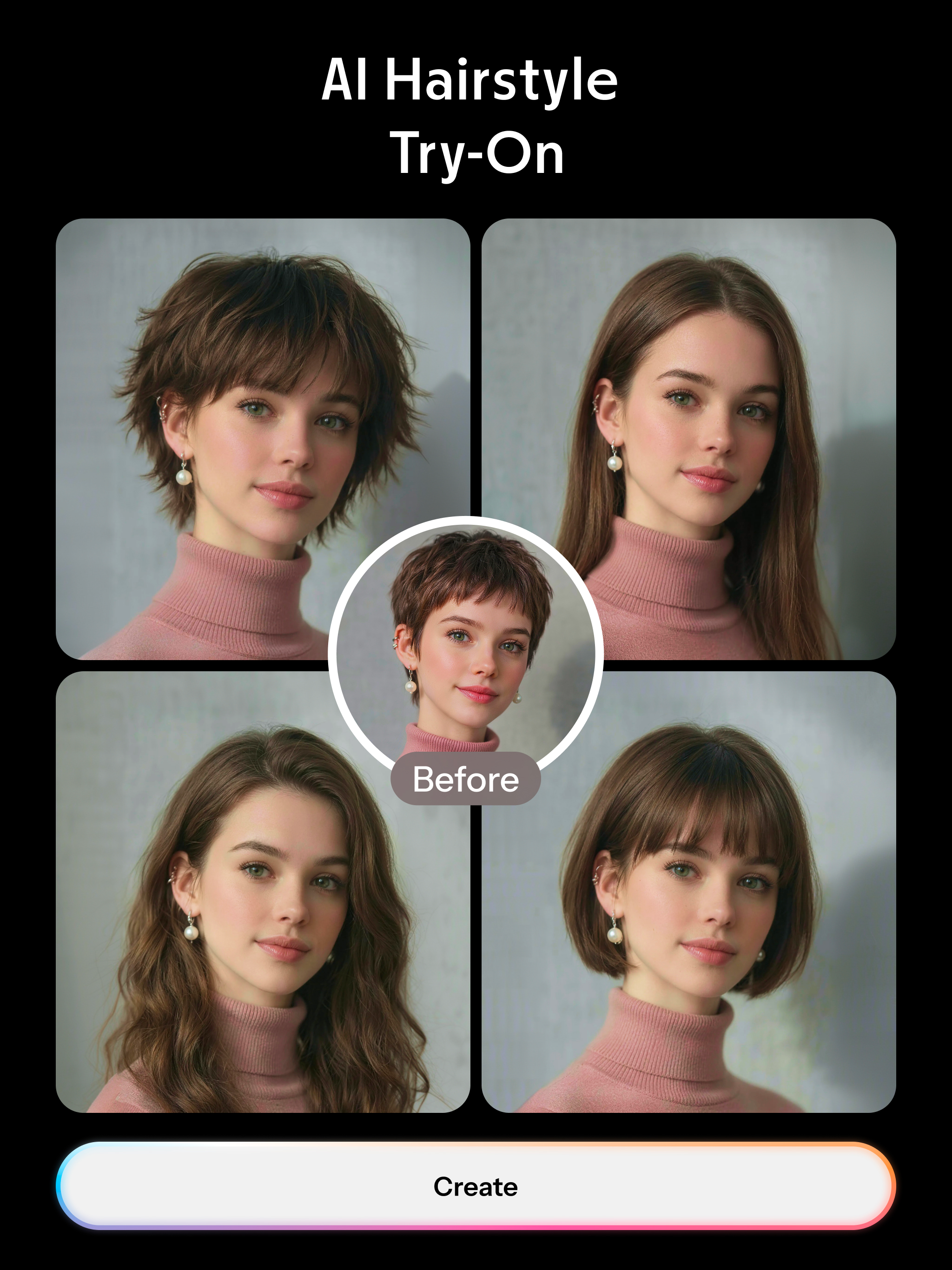 Hairify - AI Hairstyle Try On