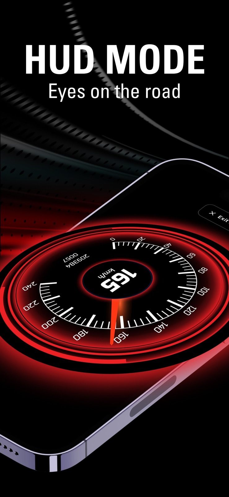 Speedometer Speed Tracker GPS iphone screenshot 3