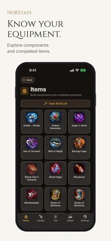 HoKStats: Tier List & Builds Screenshot 4 of 6