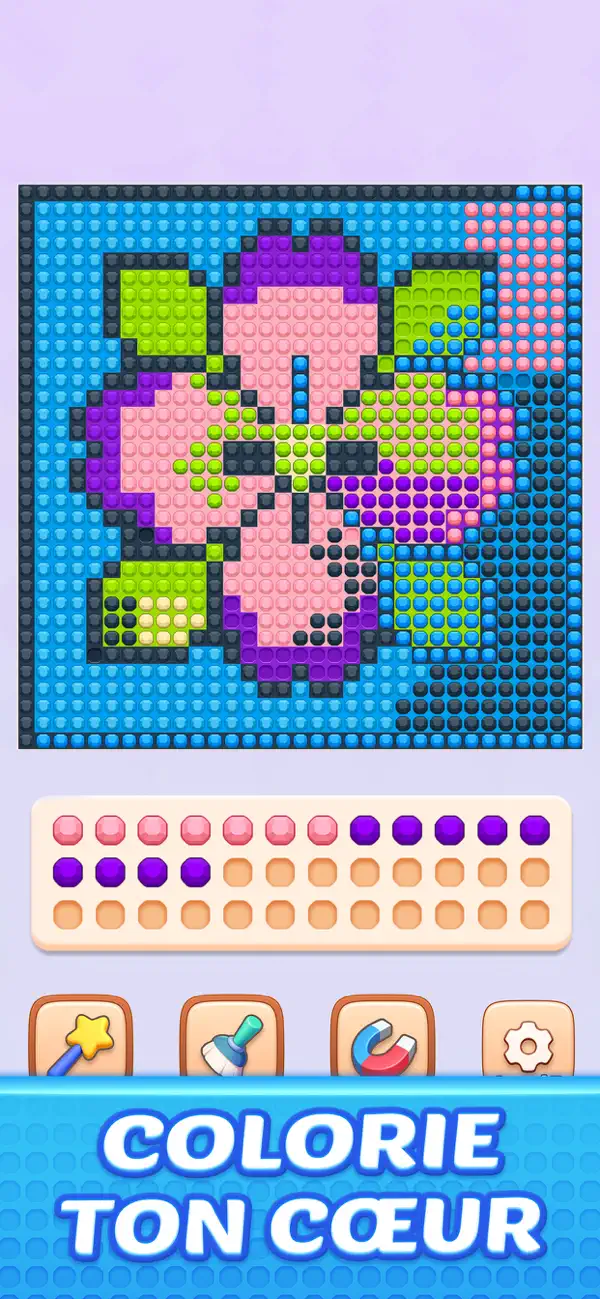 Screenshot #2 pour Jewel Coloring