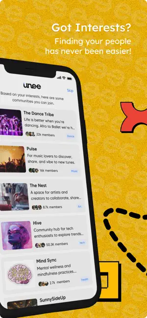 UNEE - Find Your People screenshot 3