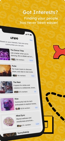 UNEE - Find Your People screenshot