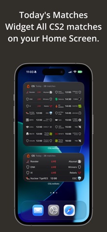 CSLiveStats: CS2 Live Activity screenshot